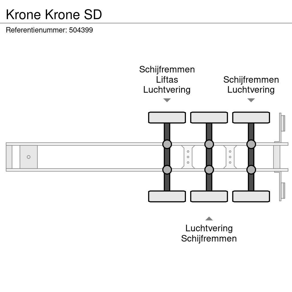 Krone SD Semirremolques portacontenedores