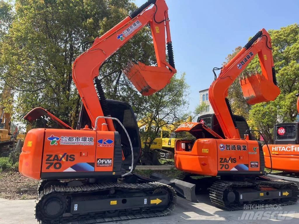 Hitachi ZX 70 Excavadoras sobre orugas