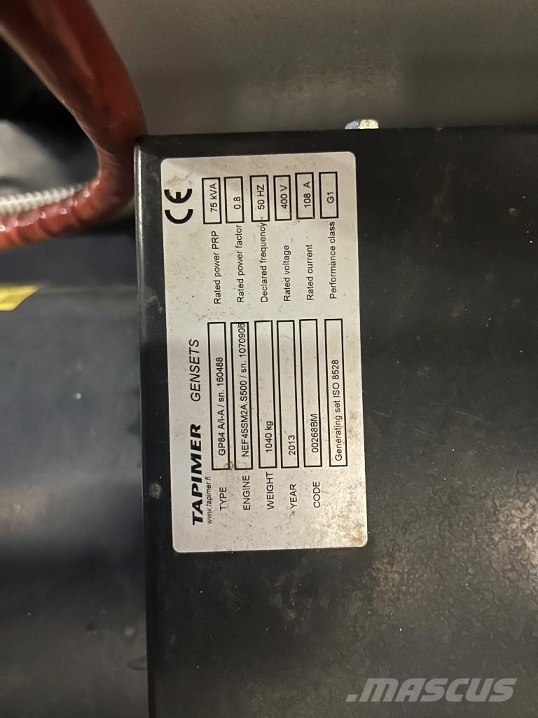 Genset GP84 75KVA Generadores diésel