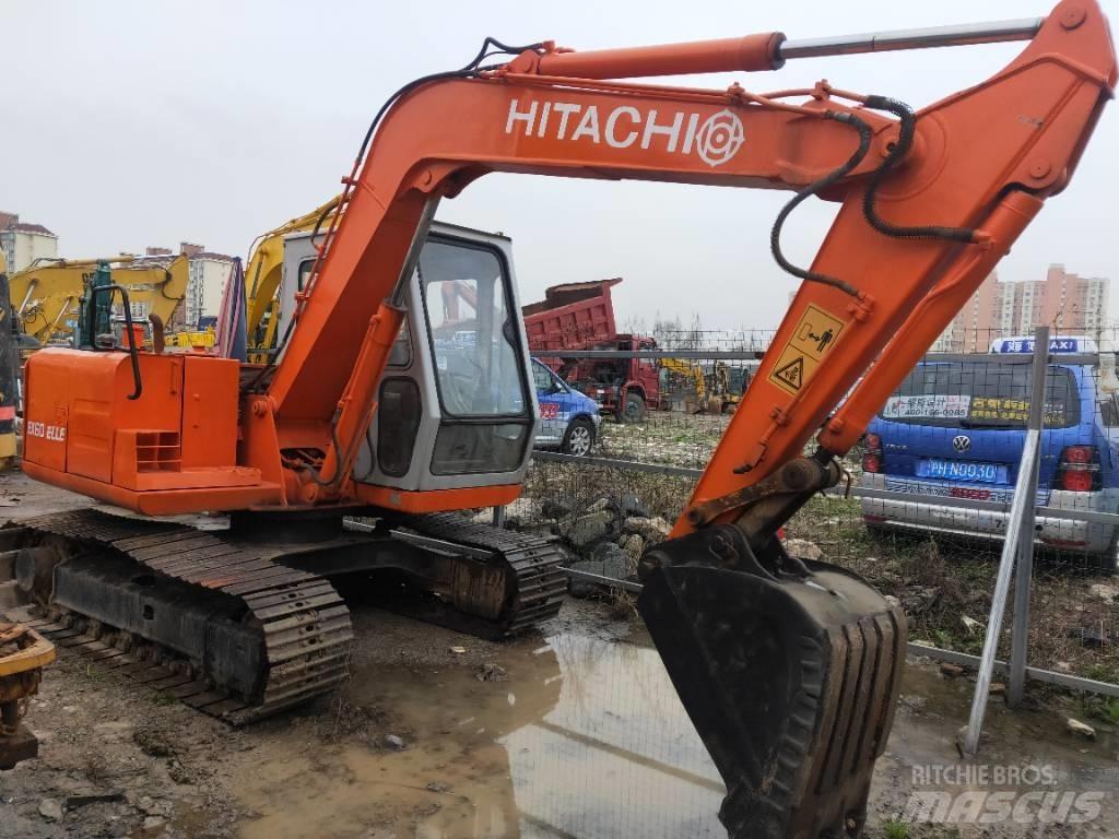 Hitachi EX 60 Excavadoras sobre orugas