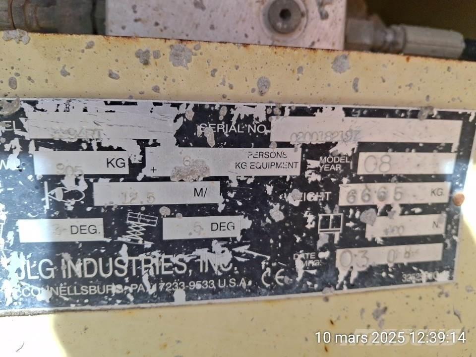 JLG 3394RT Plataformas tijera