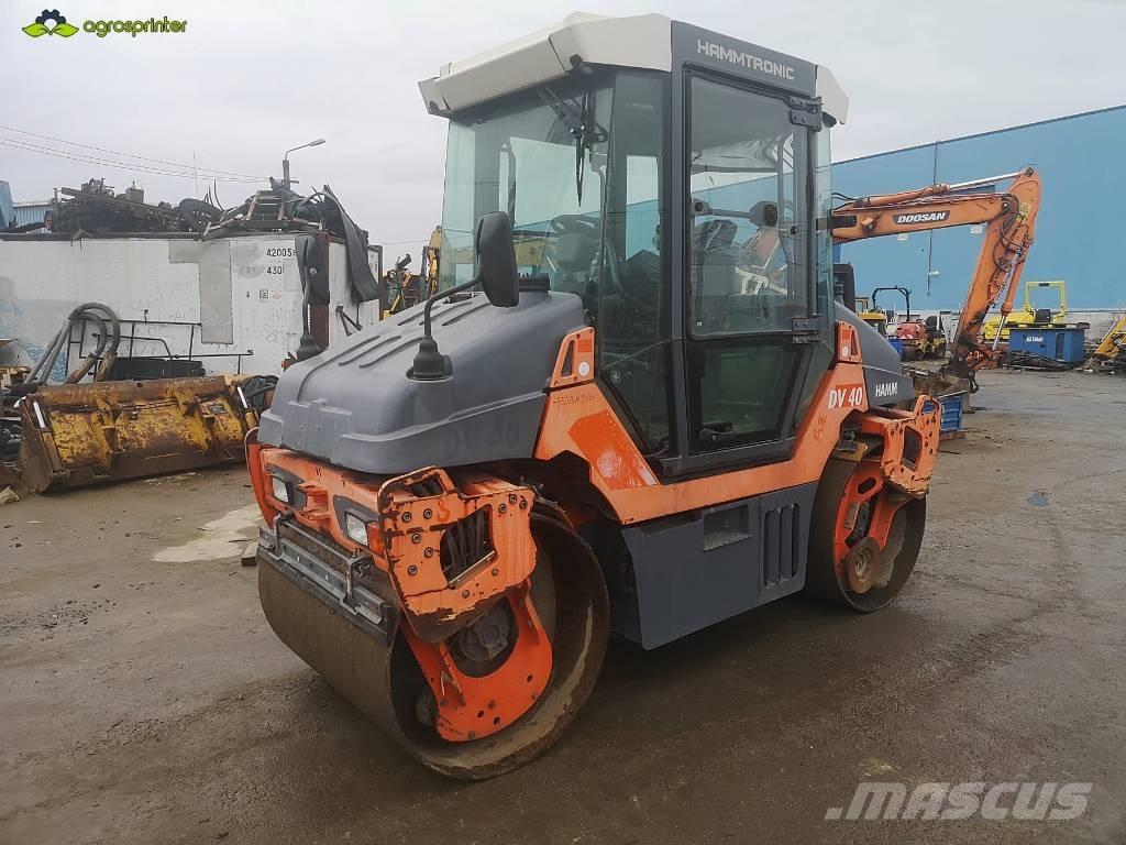 Hamm DV 40 VV Rodillos de doble tambor