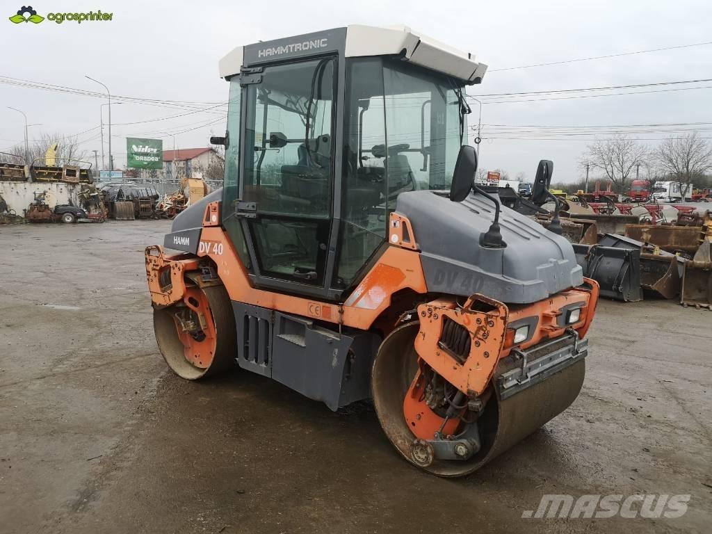 Hamm DV 40 VV Rodillos de doble tambor