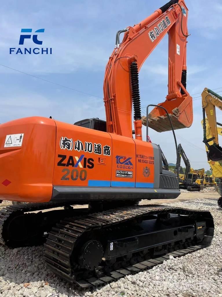 Hitachi ZX 200 Excavadoras sobre orugas