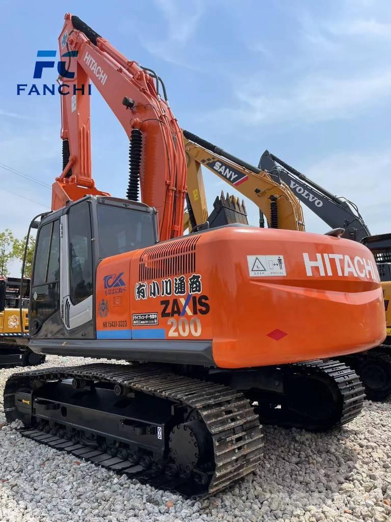 Hitachi ZX 200 Excavadoras sobre orugas