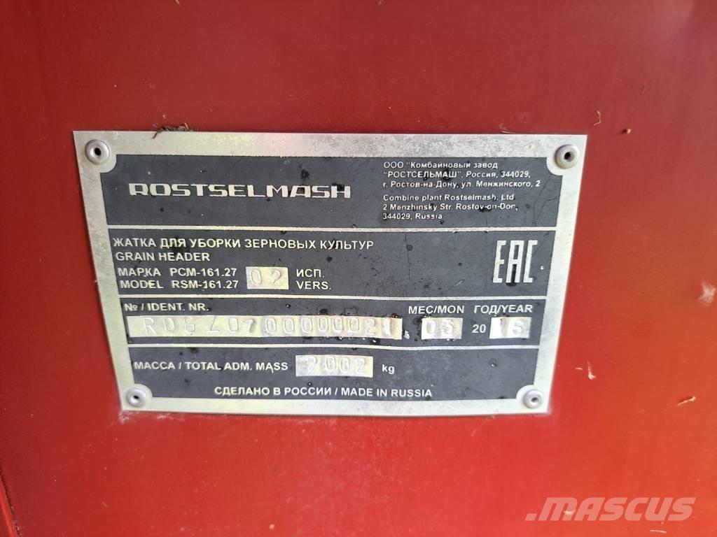 Rostselmash RSM 161 Cosechadoras combinadas