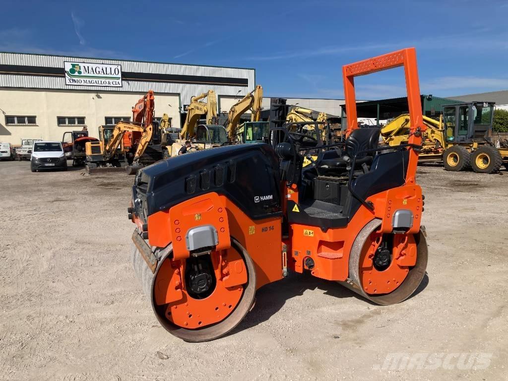 Hamm HD 14 VV Rodillos de doble tambor
