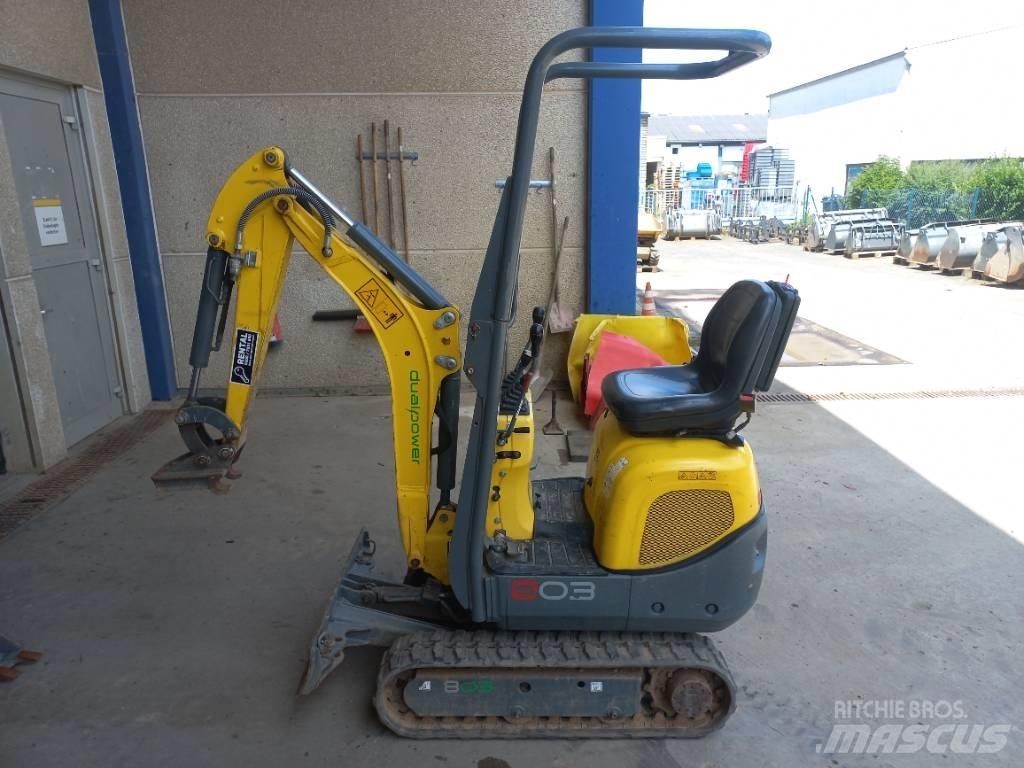 Wacker Neuson 803 Excavadoras sobre orugas