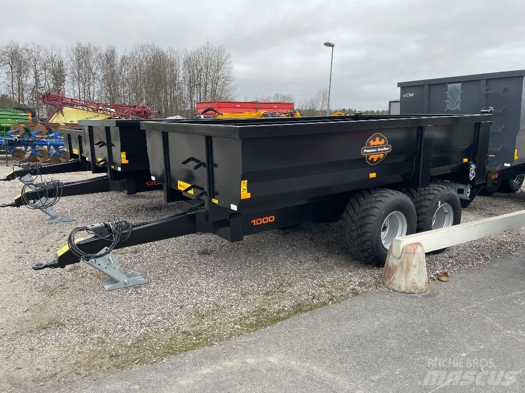 Palmse Trailer D1000 Remolques con caja de volteo