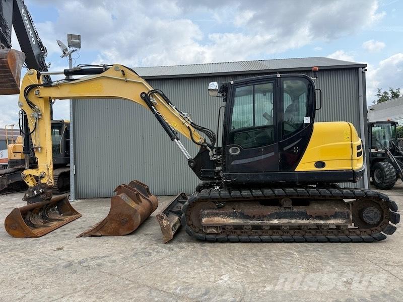 Yanmar TC125 Excavadoras sobre orugas