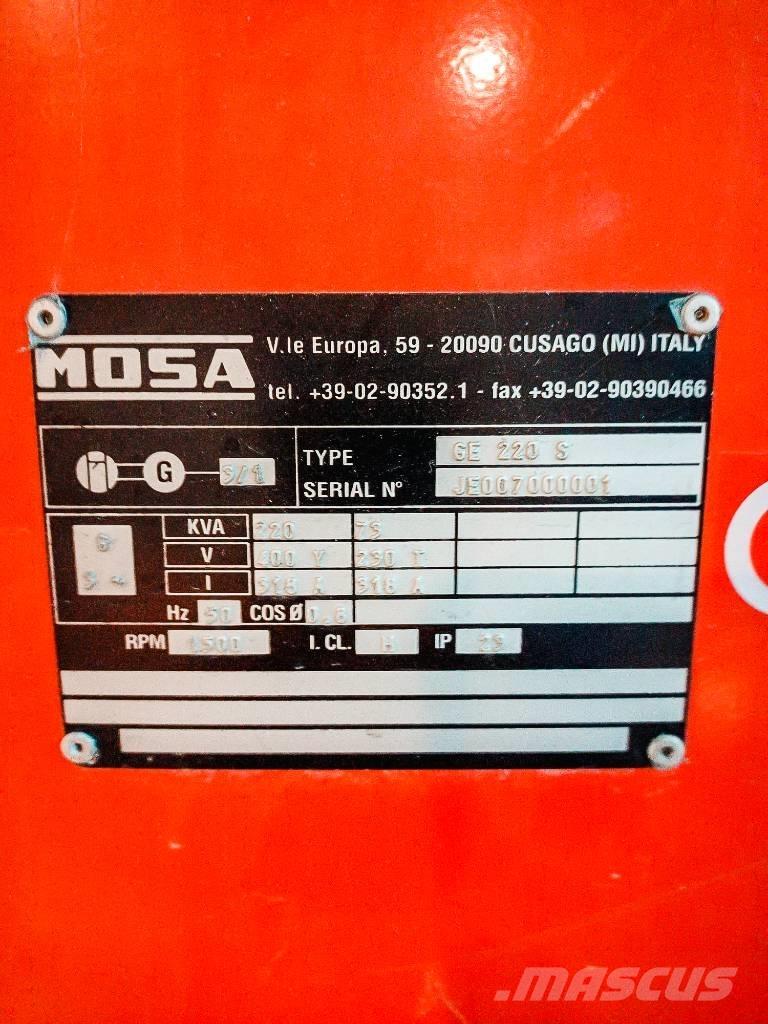 Mosa GE 220 S Generadores diésel