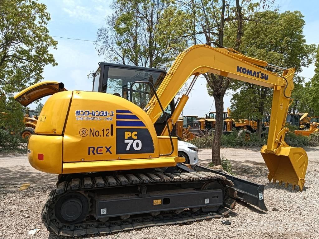 Komatsu PC 70 Excavadoras sobre orugas