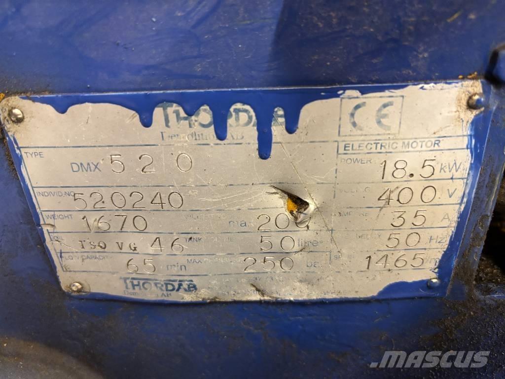  Thordab DMX 520 Excavadoras de demolición