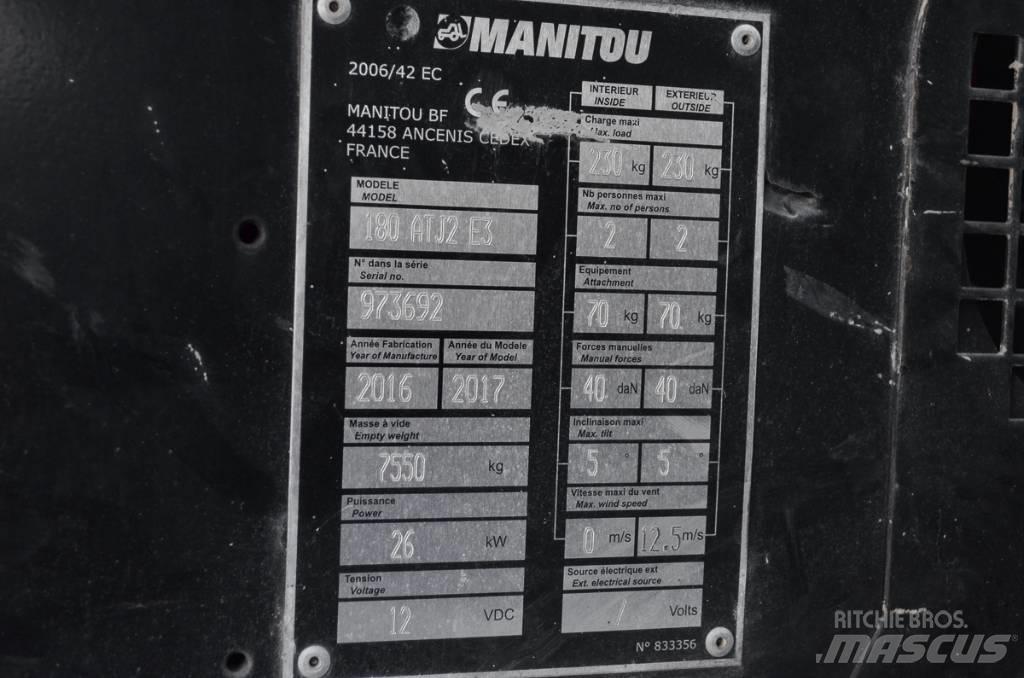 Manitou ATJ 180 Plataformas con brazo de elevación manual