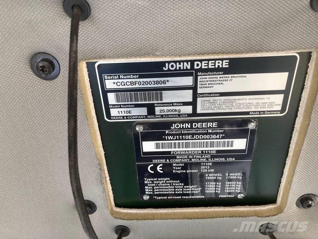 John Deere 1110E Transportadoras