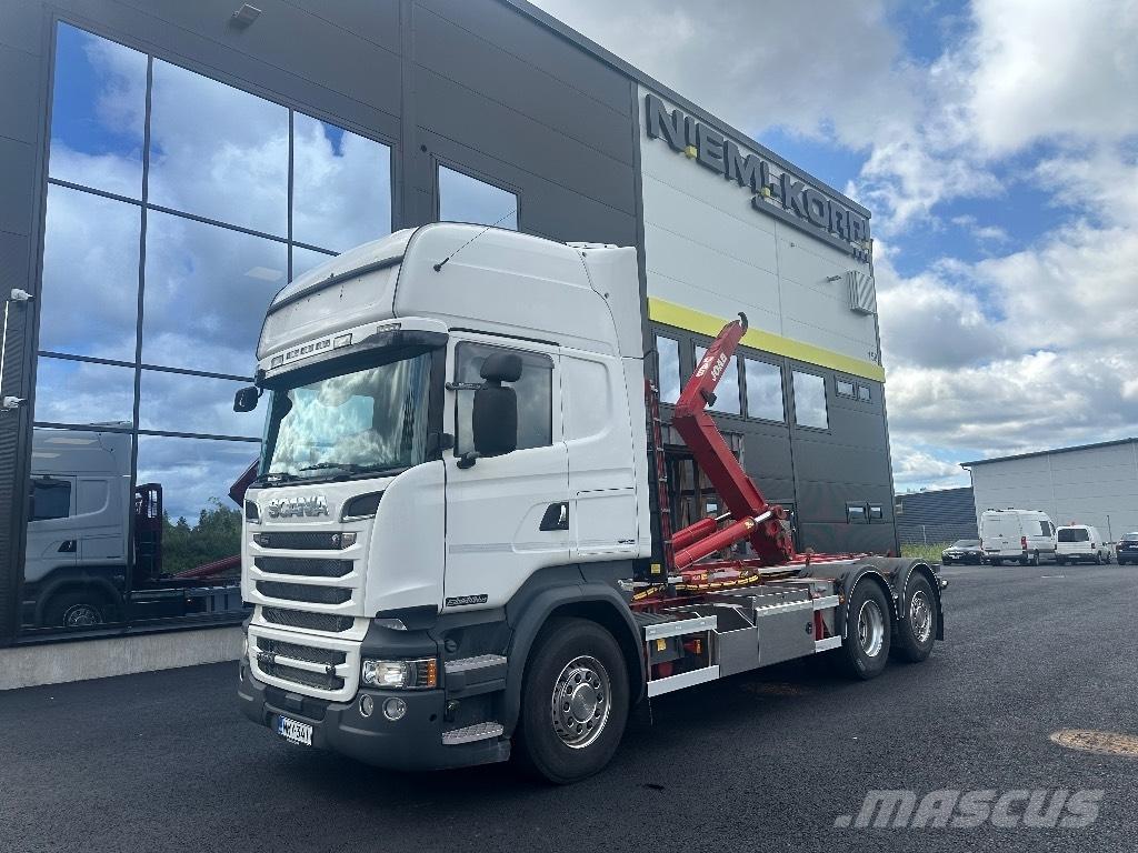 Scania R520 6x2*4 Camiones elevadores de gancho