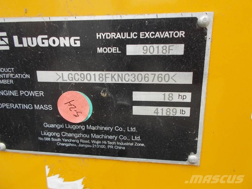 LiuGong 9018 F Miniexcavadoras