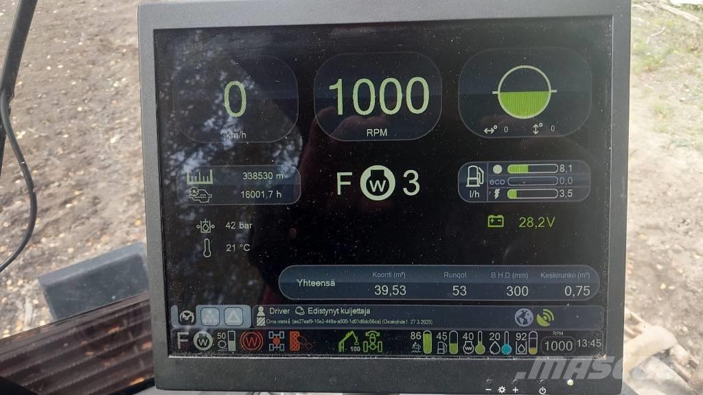 Komatsu 901 Cosechadoras