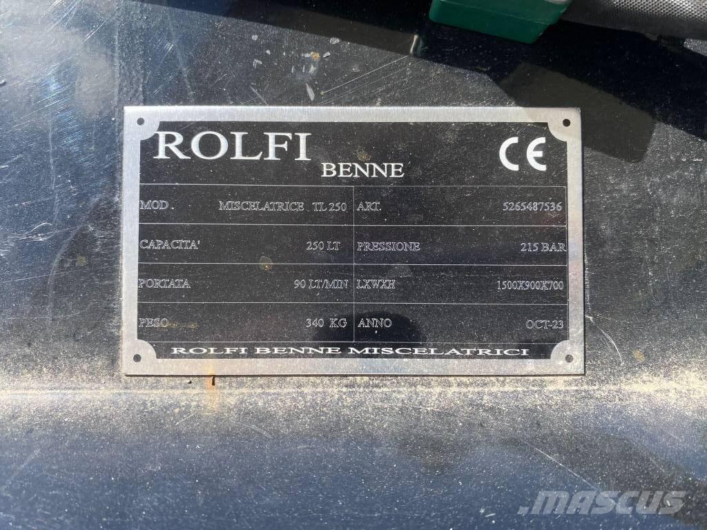  Rolfi TL 250 Mezcladoras de cemento y hormigón