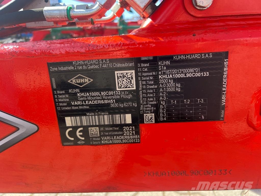 Kuhn Vari-Lander Arados reversibles