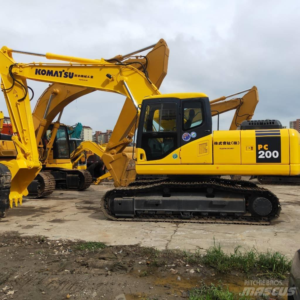 Komatsu PC200-7 Excavadoras sobre orugas