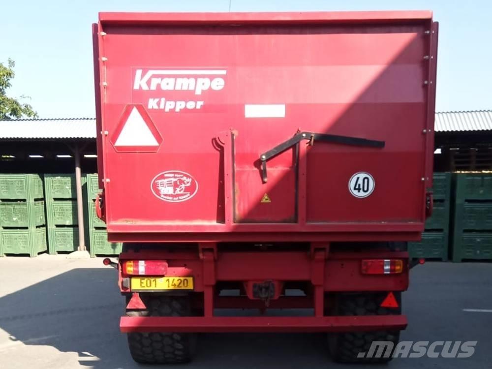 Krampe Big Body 550 Semirremolques de plataformas planas/laterales abatibles
