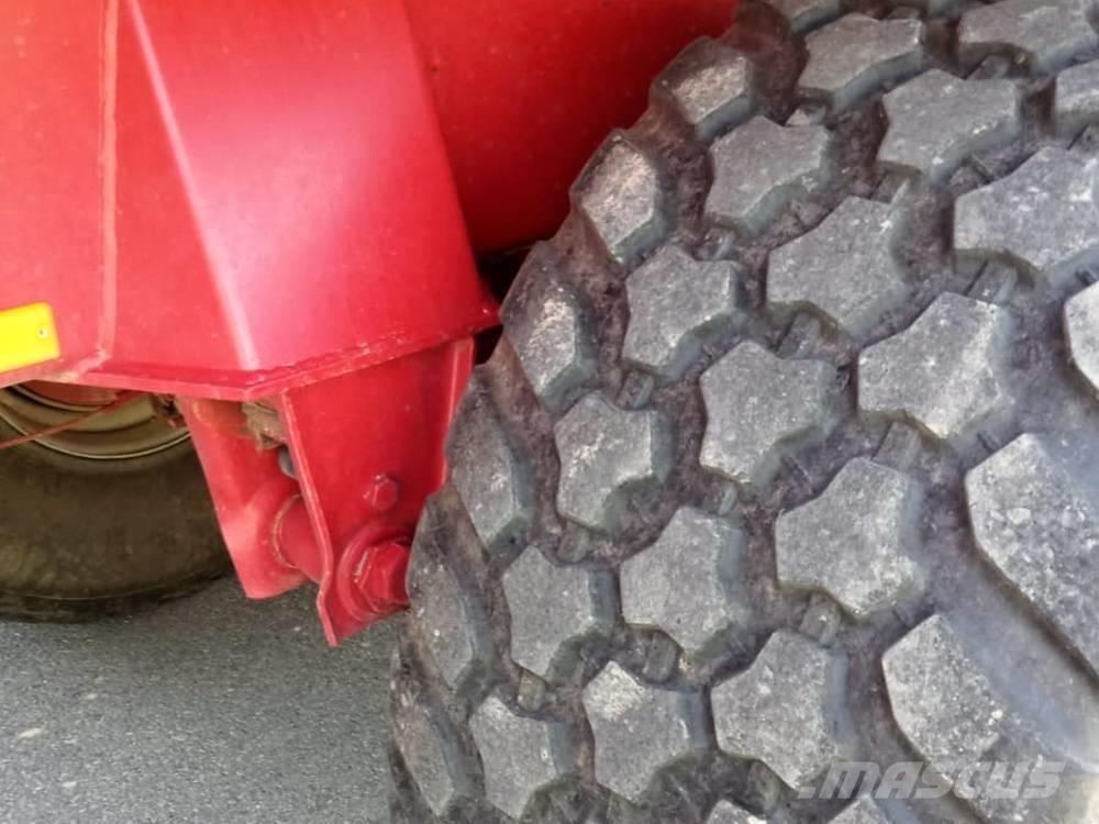 Krampe Big Body 550 Semirremolques de plataformas planas/laterales abatibles