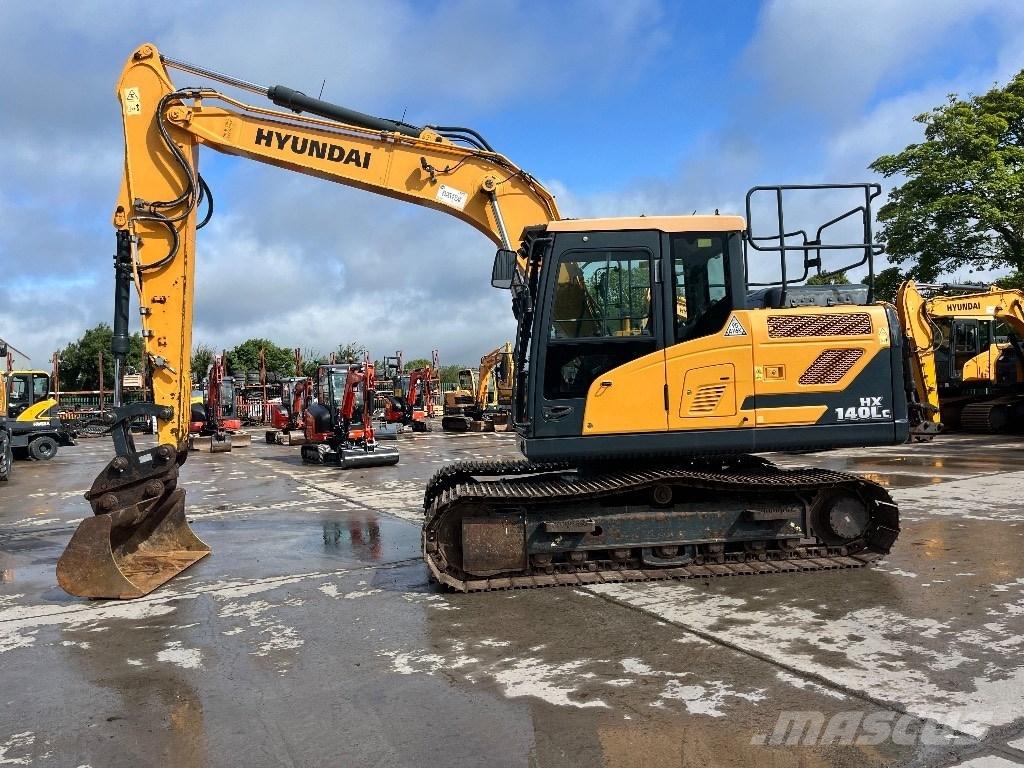 Hyundai HX140LC Excavadoras sobre orugas