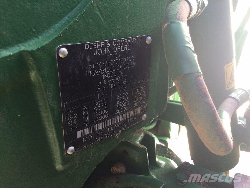 John Deere 7R310 Tractores