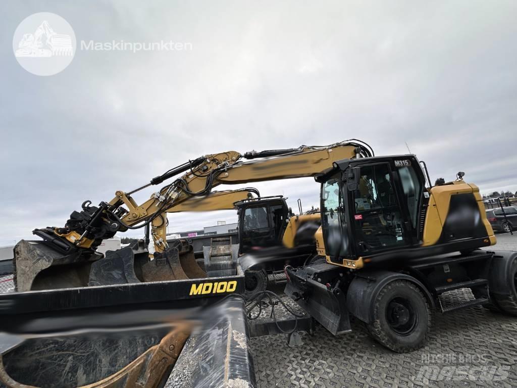 CAT M 315 Excavadoras de ruedas