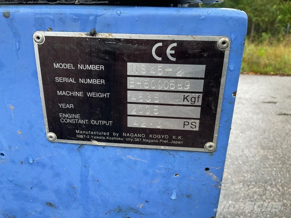 Nagano N50 Otros accesorios para carga y excavación