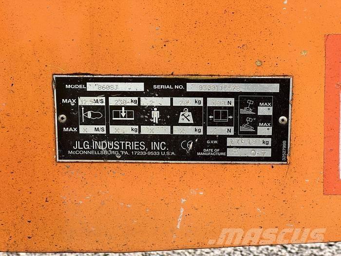 JLG 860SJ Plataformas con brazo de elevación telescópico