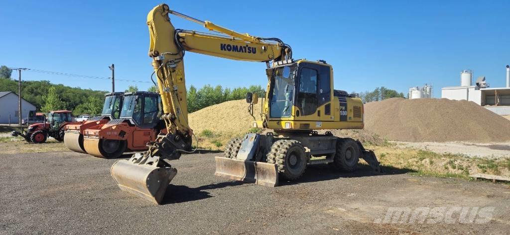 Komatsu PW 180-7EO Excavadoras de ruedas
