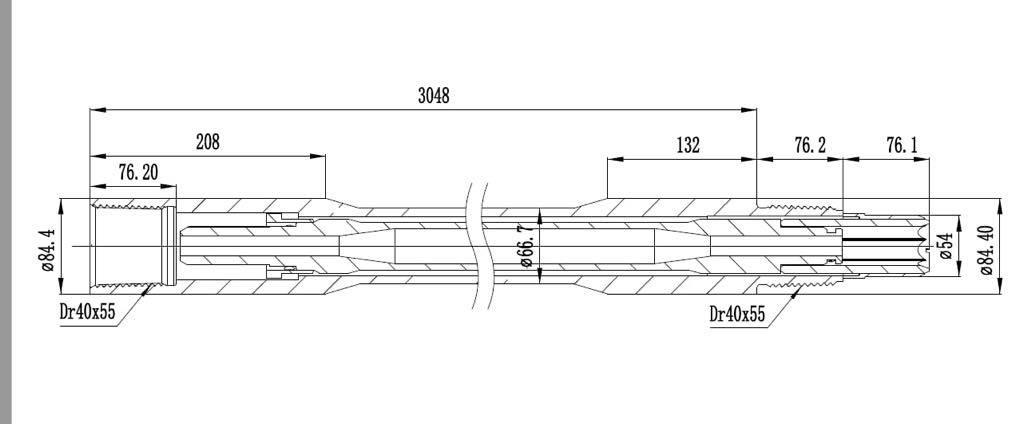Vermeer DR 40x55 S3 Plataformas horizontales de perforación