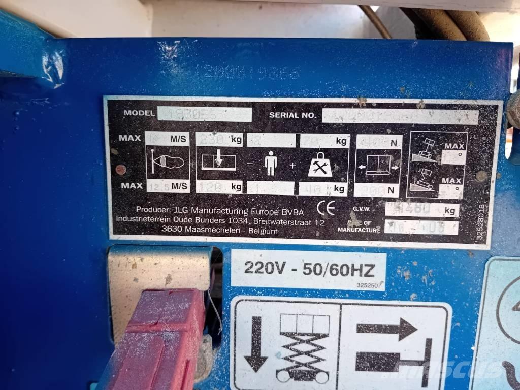 JLG 1930 ES Plataformas tijera