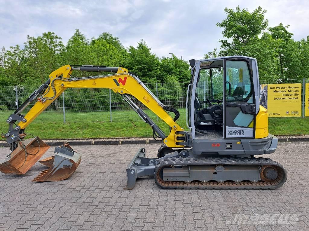 Wacker Neuson ET58 Excavadoras sobre orugas