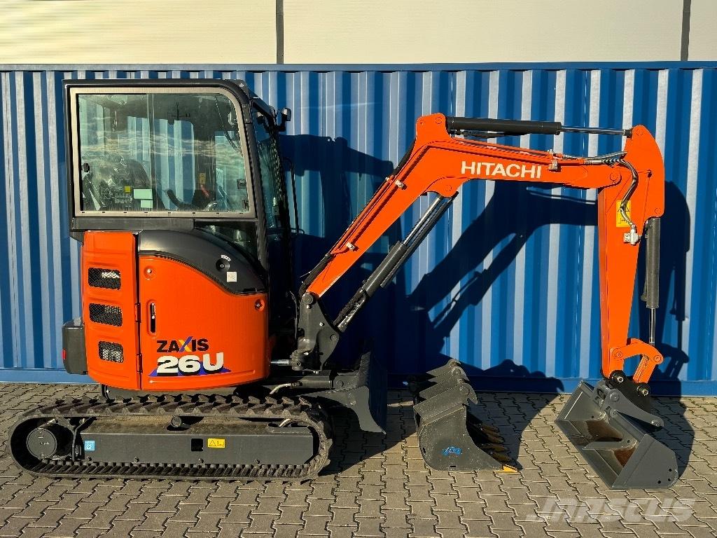 Hitachi ZX 26 U-6 Miniexcavadoras