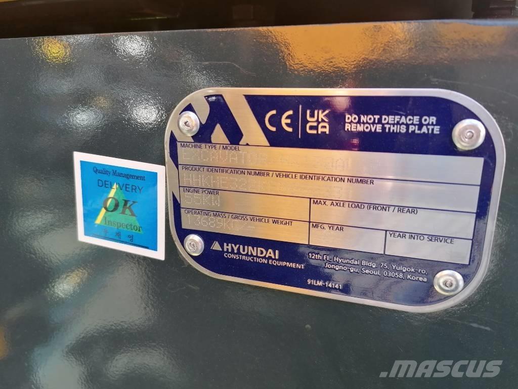 Hyundai HX130ALCR Excavadoras sobre orugas