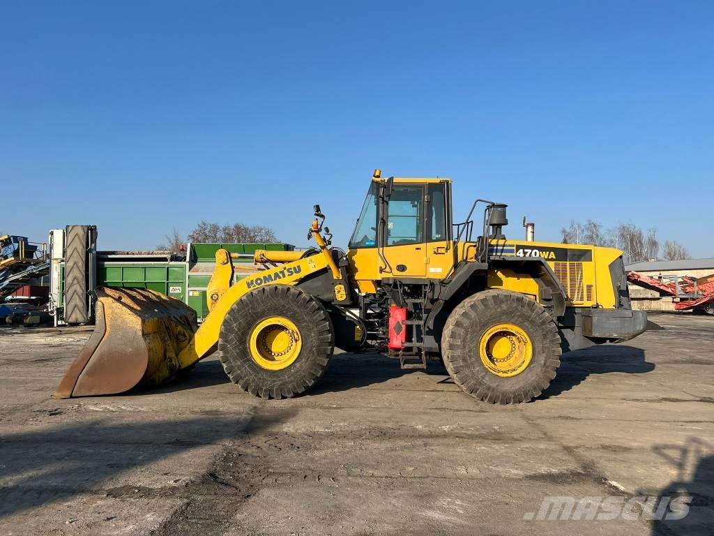 Komatsu WA 470-6 Cargadoras sobre ruedas