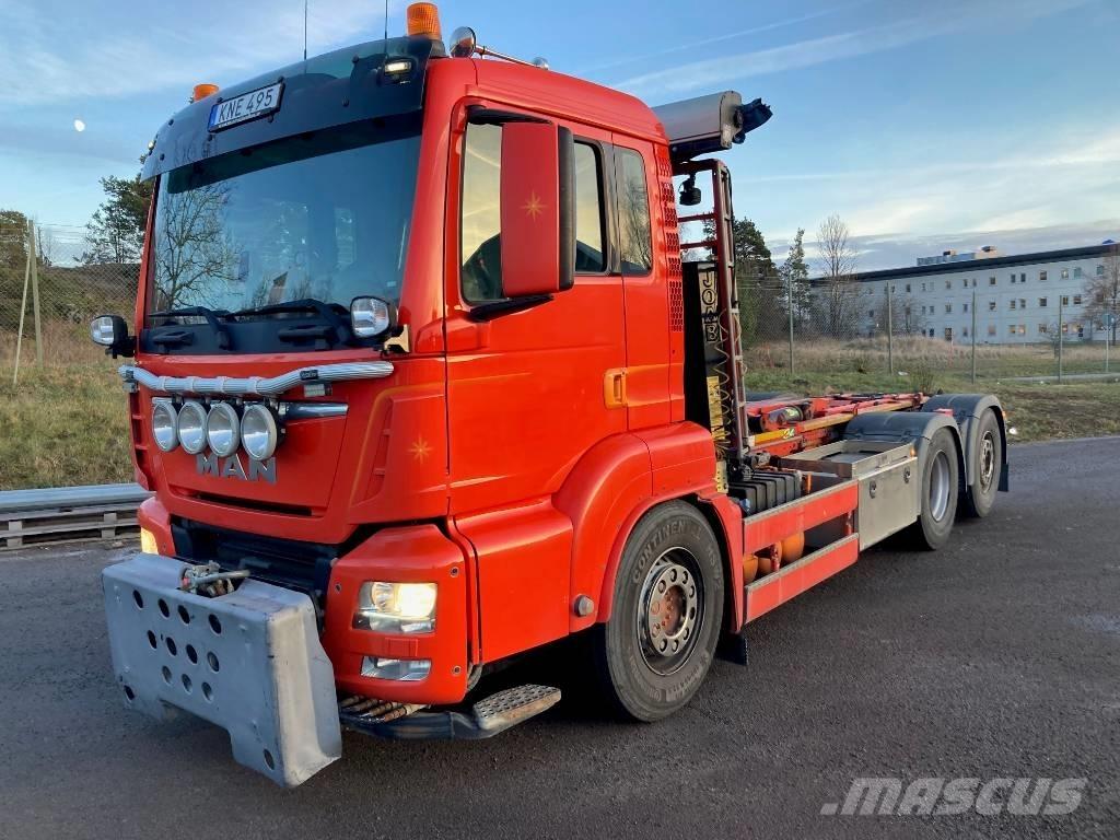 MAN TGS 26.460 LL Camiones elevadores de gancho