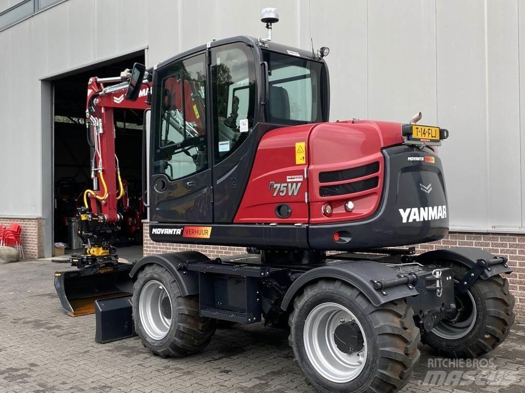 Yanmar B75W Excavadoras de ruedas