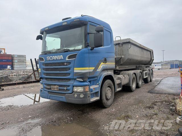 Scania R580 6x4 Bañeras basculantes usadas