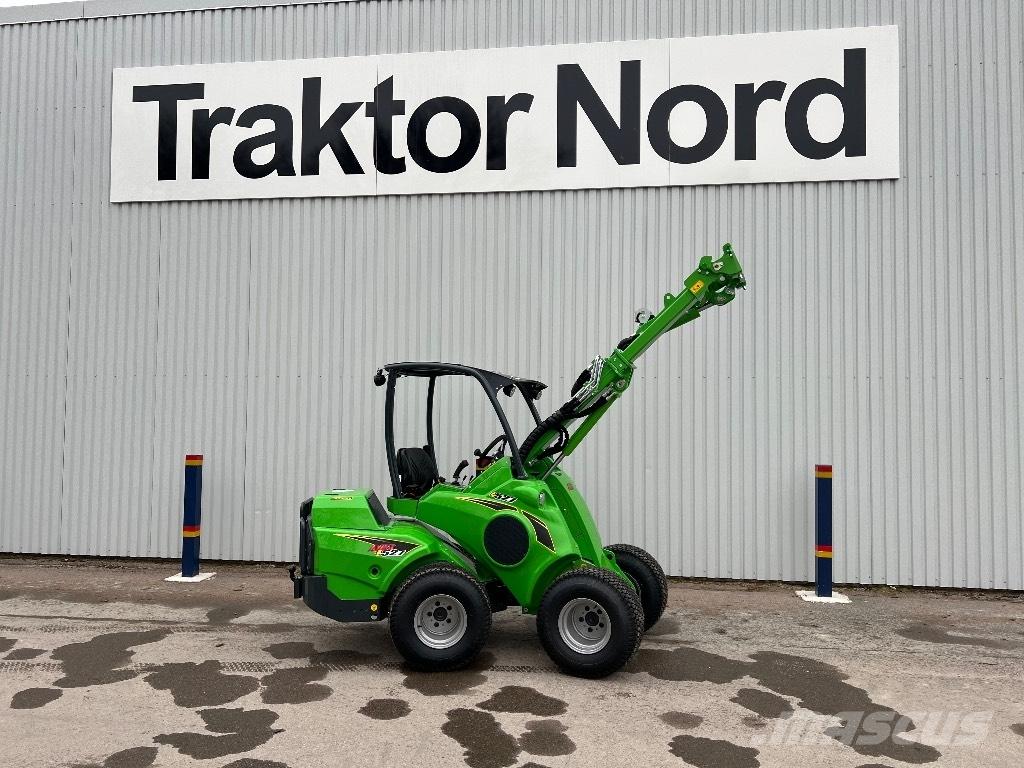 Avant e527 Elektrisk Cargadoras sobre ruedas