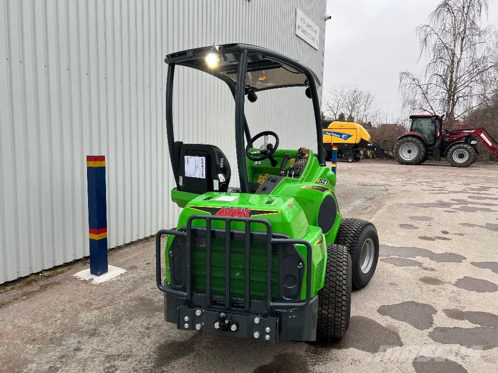 Avant e527 Elektrisk Cargadoras sobre ruedas