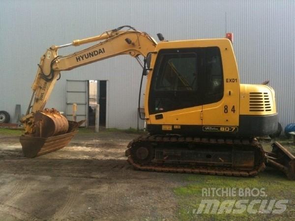 Hyundai R80-7 Excavadoras 7t - 12t