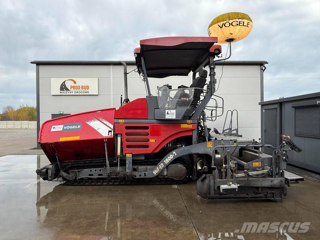 Vögele super 1800-2 Asfaltadoras