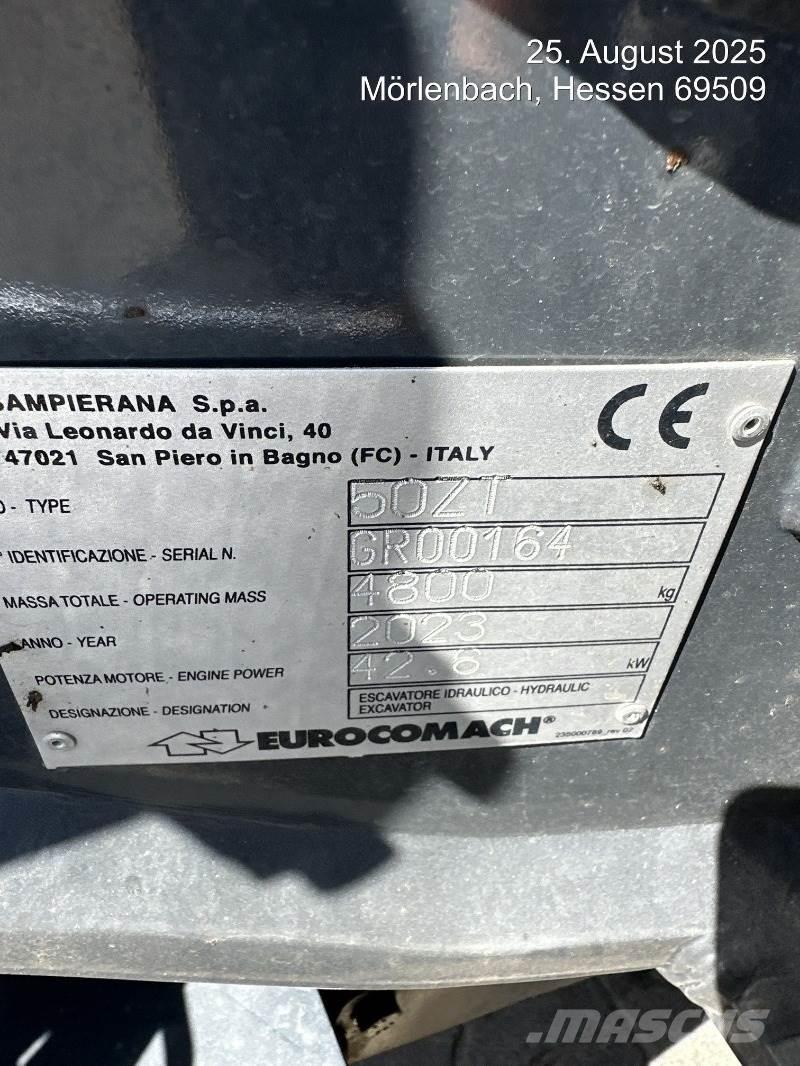 Eurocomach 50ZT Miniexcavadoras