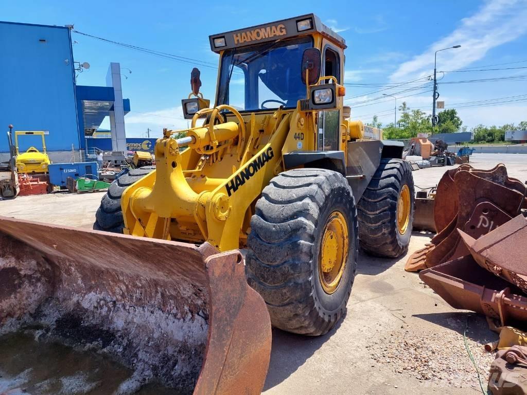 Hanomag 44D Cargadoras sobre ruedas