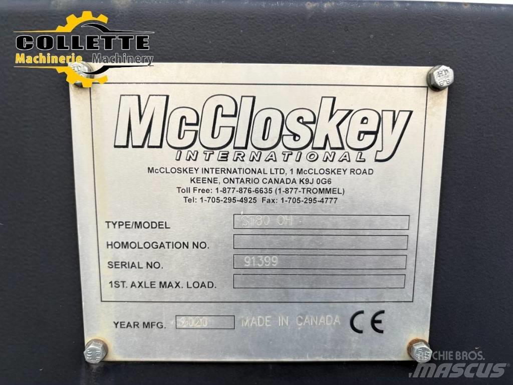 McCloskey ST80 Cintas transportadoras