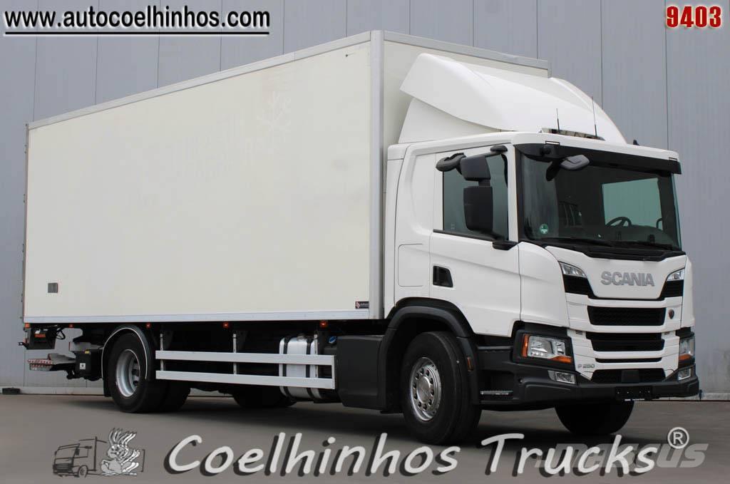 Scania P 250 Camiones con caja de remolque